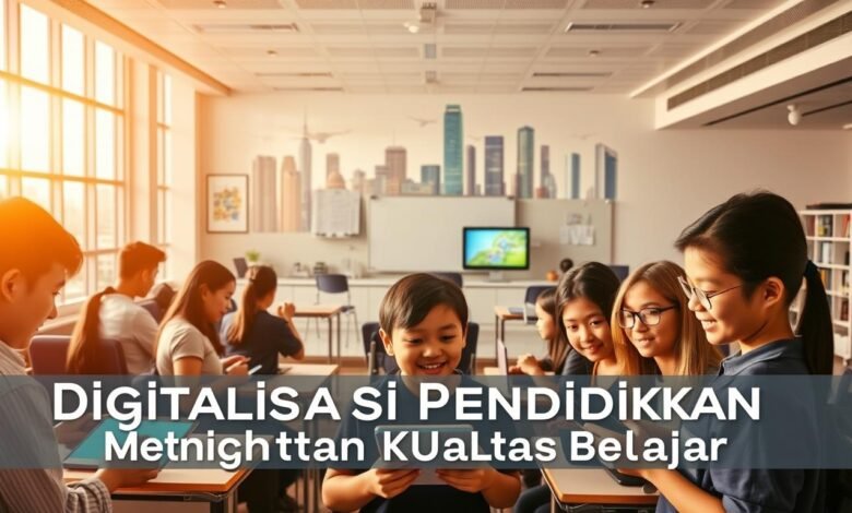 Digitalisasi Pendidikan