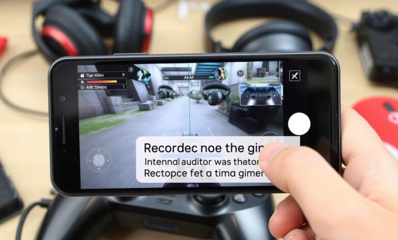 rekam gameplay android
